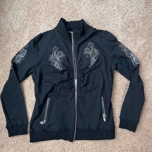 Jacket with embroidery